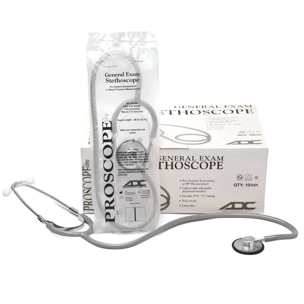 General exam stethoscope with packaging
