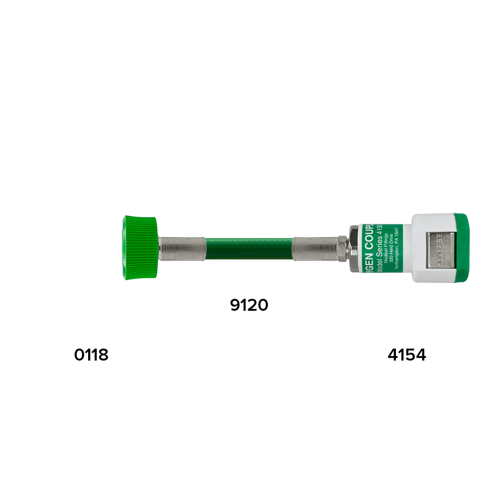<h3>Custom Hose Assembly</h3>Oxygen Hose Assembly - Image 6