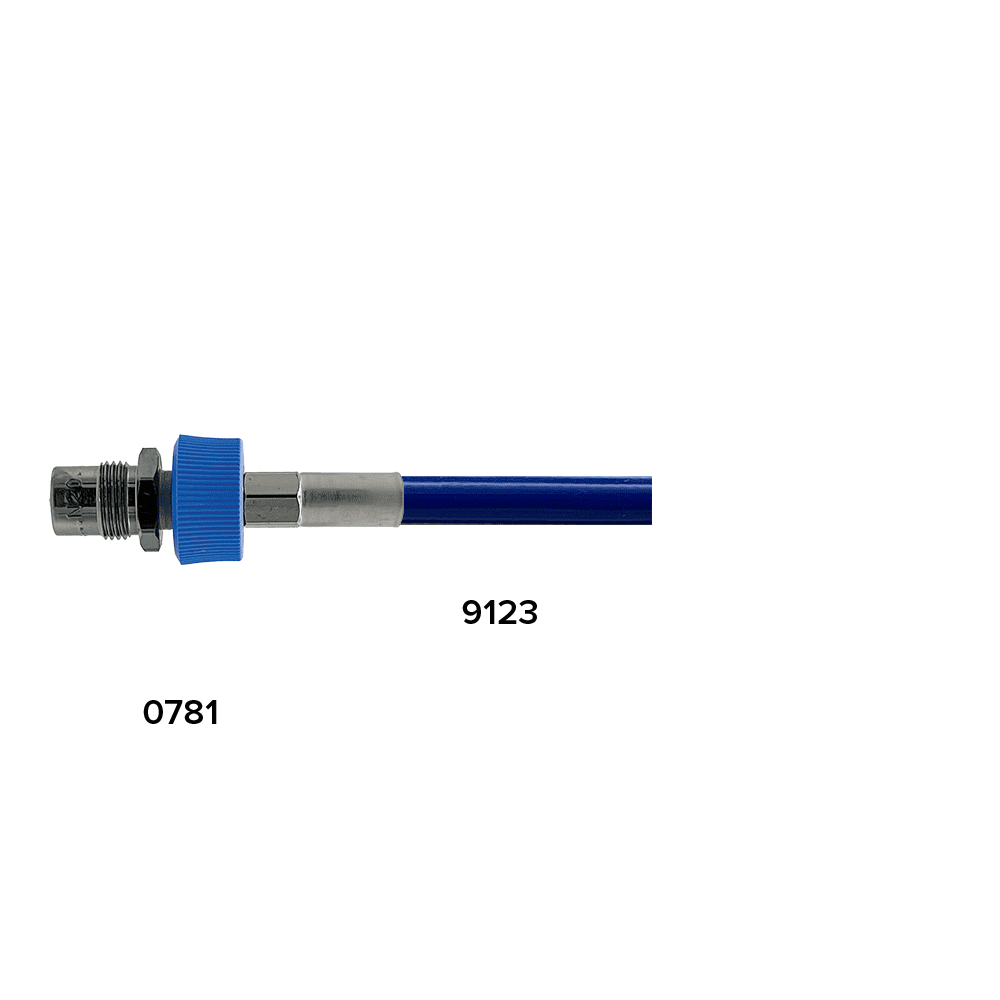 <h3>Custom Hose Assembly</h3>Nitrous Oxide Hose Assembly - Image 3